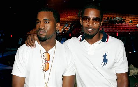 Watch Kanye West and Jamie Foxx record 'Slow Jamz' in new 'jeen-yuh...