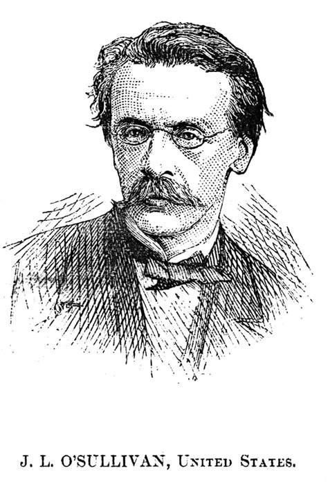 John Louis O'Sullivan /N(1813-1895). American Journalist. Wood ...