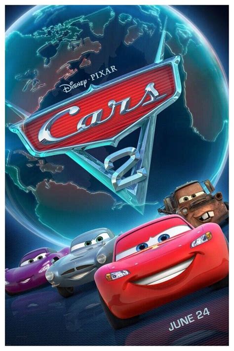 Pixar Cars 2 Poster