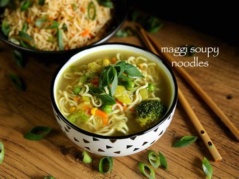 noodle soup recipe | maggi soupy noodle recipe | maggi soup recipe