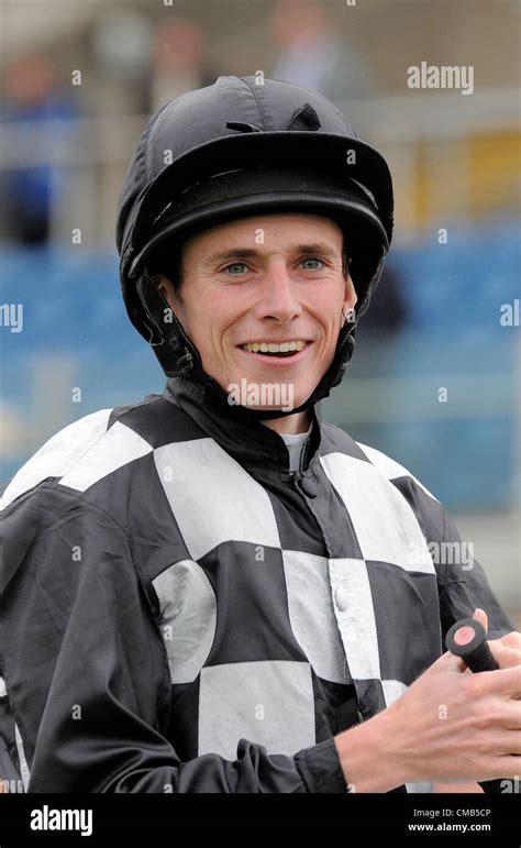 RYAN MOORE JOCKEY DONCASTER RACECOURSE DONCASTER ENGLAND 06 July 2012 ...