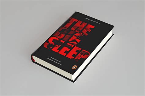 THE BIG SLEEP - Penguin book cover on Behance