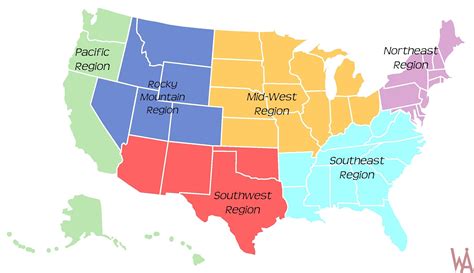 Regions of the USA — Nestler Learning & Development