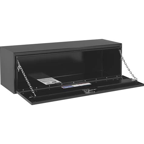 Weather Guard Underbody Truck Tool Box, Steel, Gloss Black, 60.13in.L x ...