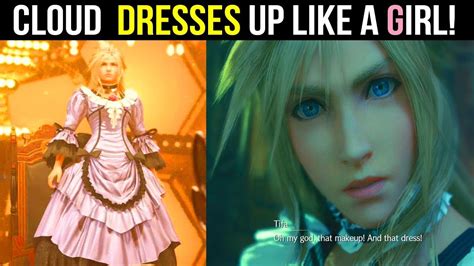 Ff7 Remake Cloud Dress : Cloud Strife Looks Great In A Dress In Final ...