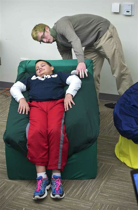 Students design chairs to calm autistic kids