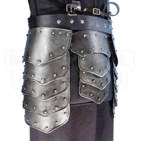 Dark Warrior Tasset Belt - MCI-2430-1 by Medieval Armour, Leather ...