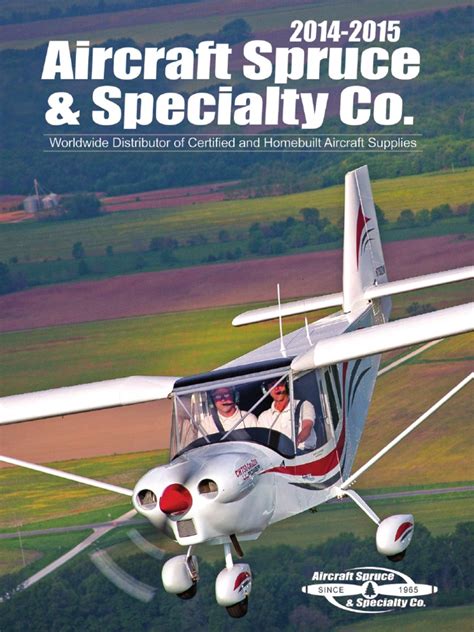 Aircraft Spruce 2015catalog