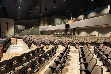 Church of the Eleven 22 fixed theatre seating | Irwin Seating Company ...