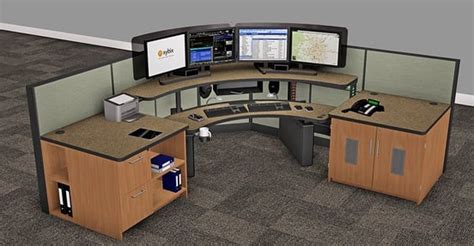 911 police dispatch consoles furniture workstations | Xybix, Inc. | Xybix