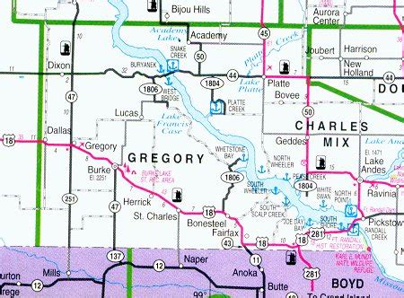 Gregory Sd Map