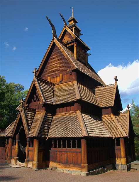 A 13th century Stave Church at Norsk Folkemuseum, Oslo Nor… | Flickr