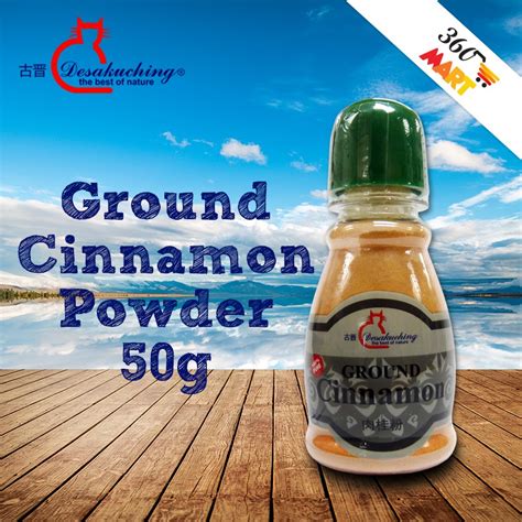 Ground Cinnamon Powder (Serbuk Kayu Manis) 50g - 360Mart