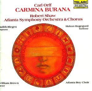 ORFF Carmina Burana Shaw TELARC CD80056 [TH]: Classical CD Reviews ...