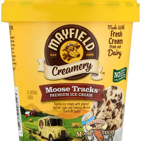 Moose Tracks® Ice Cream Pint - Mayfield Dairy Farms®