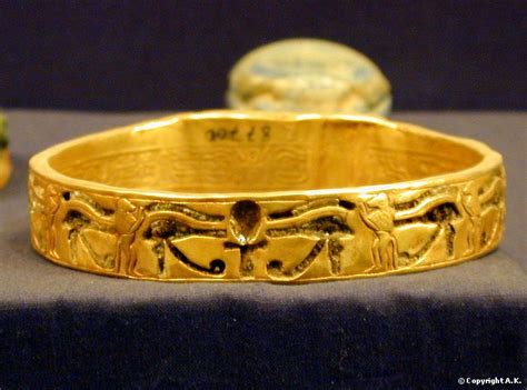 Gold bracelet : from the treasure of the royal tombs Tanis, ca. 1070 ...