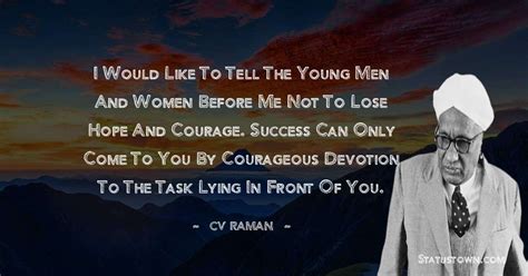 30+ C.V. Raman Quotes Images