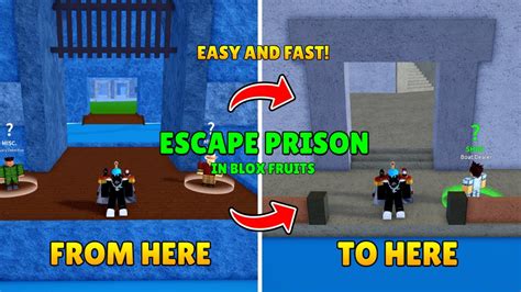 *BEST* WAY TO ESCAPE PRISON WITHOUT *DELETING YOUR FRUIT!* | Roblox Blox Fruits - YouTube