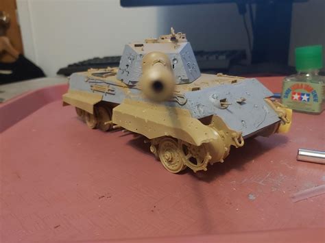 A quick update on my battle damaged Tiger II : r/modelmakers