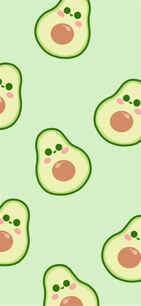 Cute Avocado Green Wallpapers - Aesthetic Kawaii Wallpapers 4k