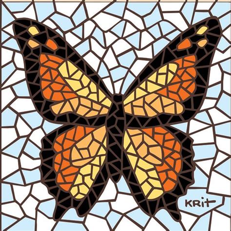 Afbeeldingsresultaat voor butterfly mosaic designs | Butterfly mosaic, Mosaic art, Mosaic patterns