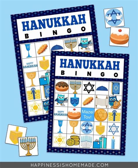 Hanukkah Games & Activities Bundle – Happiness is Homemade