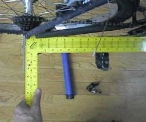 Homemade Rear Derailleur Hanger Alignment Tool - HomemadeTools.net