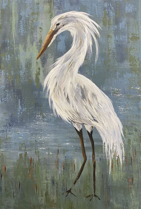 Swan Studios Mural and Faux Finish Adventures: The Great White Heron