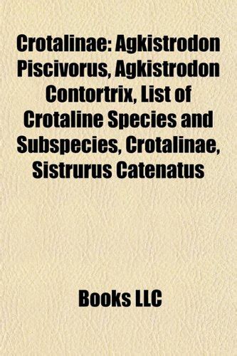 Amazon.co.jp: Crotalinae: Agkistrodon piscivorus, Agkistrodon contortrix, List of crotaline ...