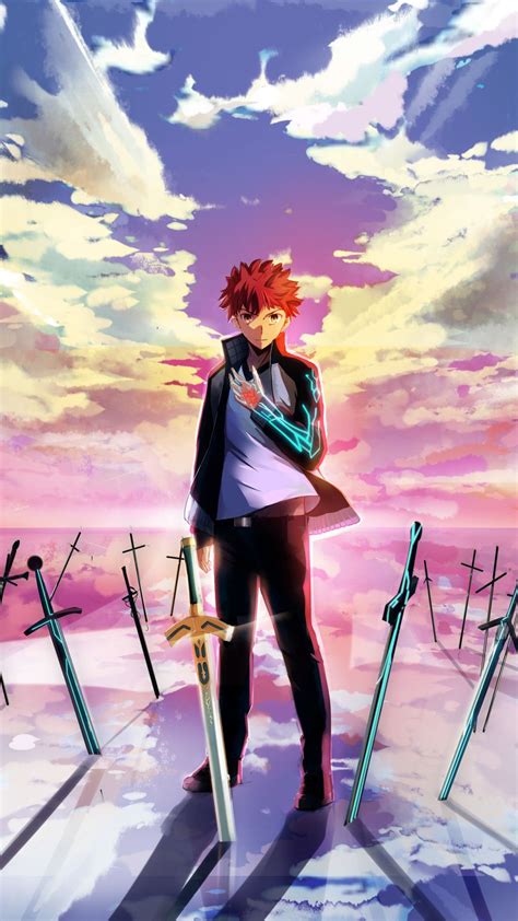 1080x1920 Anime Fate/Stay Night: Unlimited Blade Works Fate Series Shirou Emiya. Wallpaper ...