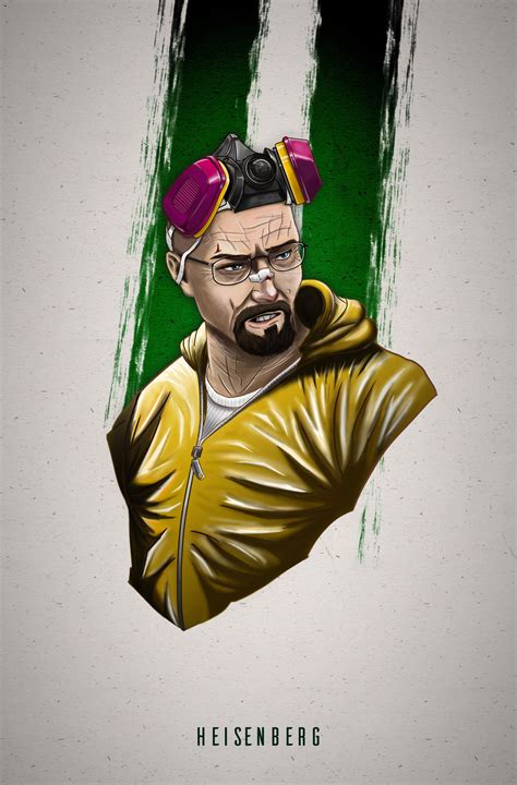 heisenberg fan art poster by Jhony Caballero - Breaking bad | Artistas ...