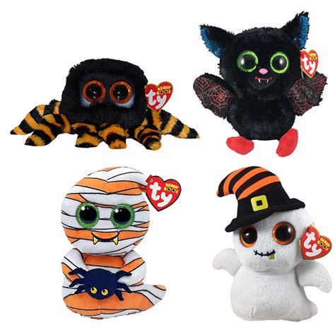 TY Beanie Boos - SET of 4 Halloween 2023 Releases (Mumford, Ophelia ...