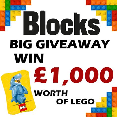 Blocks magazine announces the big £1,000 LEGO giveaway | Brickset