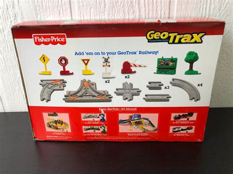 Fisher Price GeoTrax Track Pack, Train Rail Pack