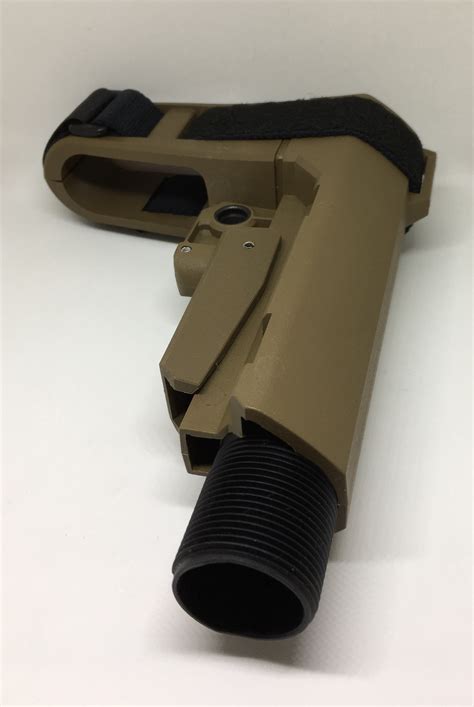 SB Tactical SBA3 AR Pistol Stabilizing Brace 5 Position Adjustable FDE SBA3-02-SB – Black Wolf ...