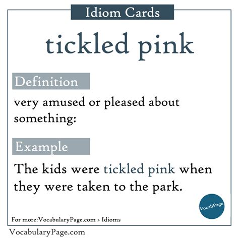 Colourful idioms