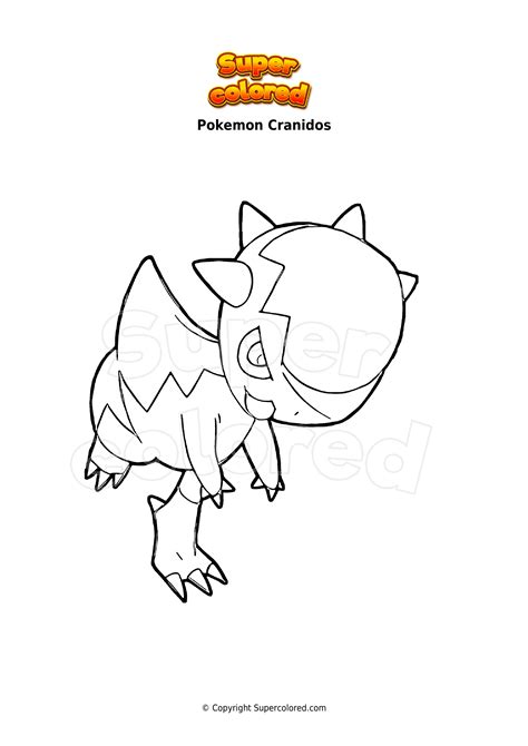 Coloring page Pokemon Staraptor - Supercolored.com