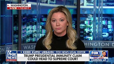 Trump immunity claim ruling was ‘a case of first impression’: Kerri Kupec Urbahn | Fox News Video