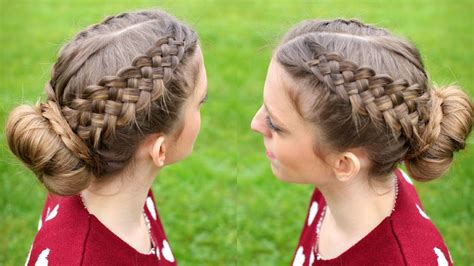 5 Strand Braid Updo | Braidsandstyles12 - YouTube