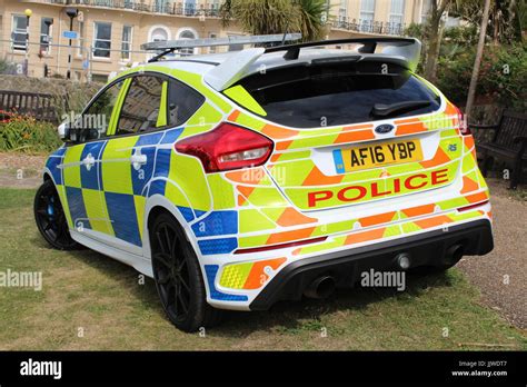 SUSSEX POLICE CAR FORD FOCUS RS DEMONSTRATOR Stock Photo - Alamy