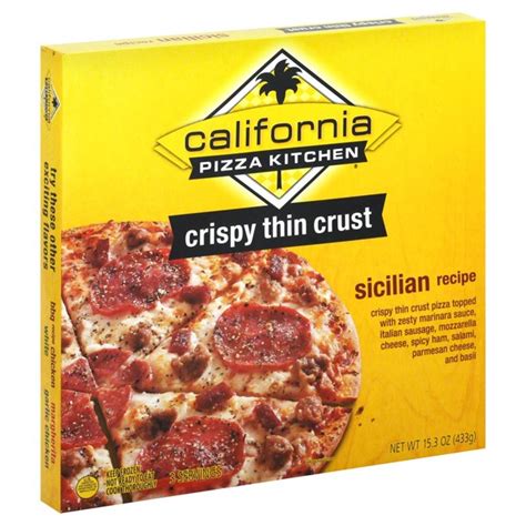 California Pizza Kitchen Pizza, Crispy Thin Crust, Sicilian Recipe (15. ...