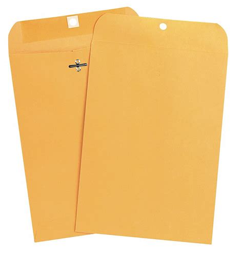 UNIVERSAL Manila Envelopes, Material Kraft, Envelope Closure Clasp with ...