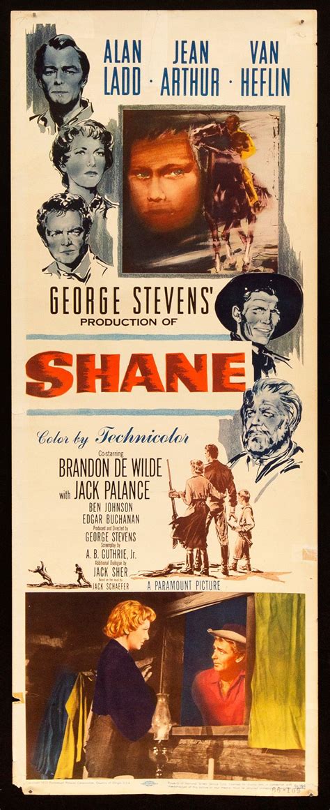 Shane Vintage Italian Movie Poster