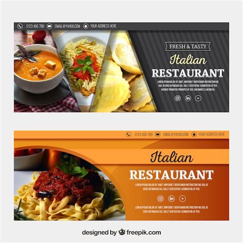 Restaurant Menu Banner