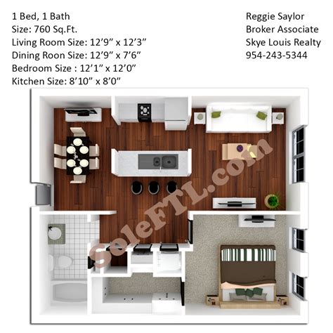 Floor Plans - Sole Fort Lauderdale