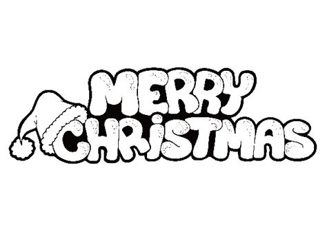 Merry Christmas Coloring Pages | merry_christmas_sign.gif | applique / embroidery shapes ...