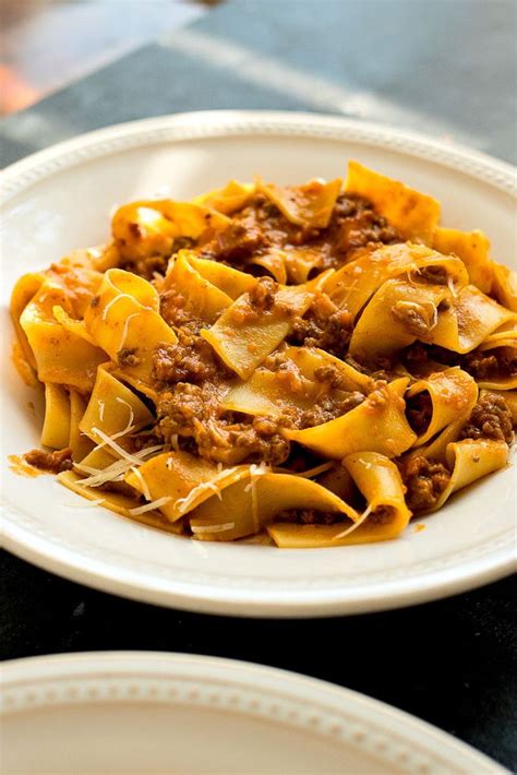 Pappardelle Bolognese - CPA: Certified Pastry Aficionado