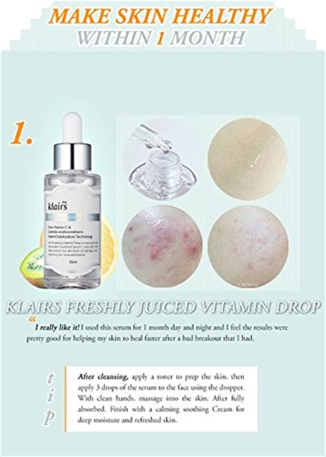 Dear, Klairs – Freshly Juiced Drop Vitamin C Serum -#CarolineReview