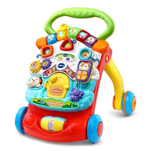 VTech Stroll and Discover Activity Walker 2 -in-1 Unisex Toddler Toy, 9 ...