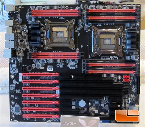 EVGA Showing The EVGA SR-X Dual Intel LGA2011 | Dual Processor Motherboard